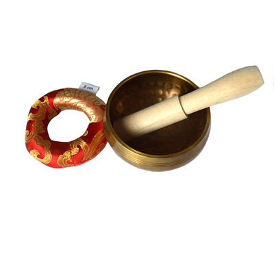 Cooper Material Nepal Chakra Gold Yoga Meditação Tibetano Custom Cantando Bowl Conjunto para Sound Therapy