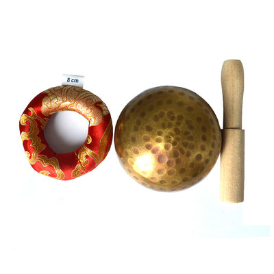 Cooper Material Nepal Chakra Gold Yoga Meditação Tibetano Custom Cantando Bowl Conjunto para Sound Therapy
