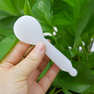 Bastão de Massagem Gua Sha de Jade Branco para Massagem Facial e de Olhos e Sonda de Ponto de Acupuntura de Mão