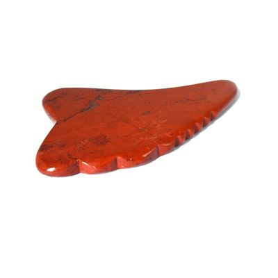Red Jasper Massage Hammer para SPA Acupuntura Corpo Perna Facial Jade Guasha Massager Board Gua Sha Ferramenta