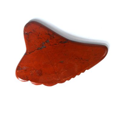 Red Jasper Massage Hammer para SPA Acupuntura Corpo Perna Facial Jade Guasha Massager Board Gua Sha Ferramenta
