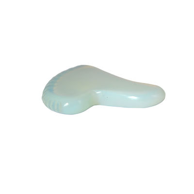 Massagista Facial Cuidados com a Saúde do Corpo Opal Branco Forma de Coração Jade Opalite Guasha Gua Sha Massagem para Relaxamento Facial