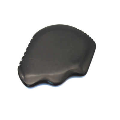 2024 Produto Pedra Bian Negra Facial Jade Guasha Gua Sha Escravação Massagem Ferramenta para SPA Massagem relaxante dos músculos faciais