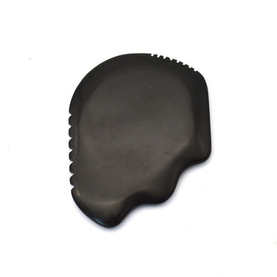 2024 Produto Pedra Bian Negra Facial Jade Guasha Gua Sha Escravação Massagem Ferramenta para SPA Massagem relaxante dos músculos faciais