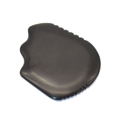 2024 Produto Pedra Bian Negra Facial Jade Guasha Gua Sha Escravação Massagem Ferramenta para SPA Massagem relaxante dos músculos faciais