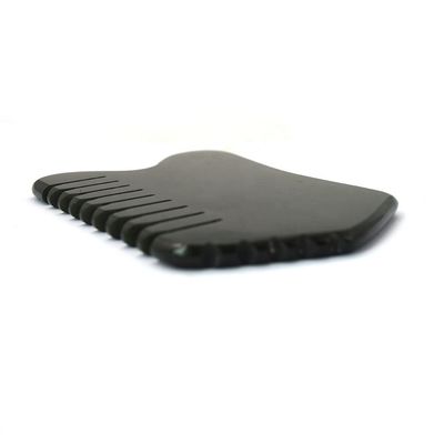 Nefrita verde escuro Face Corpo Pedra de jade Guasha Massager Board para cuidados de saúde pessoal e SPA Acupuntura Massage Tool