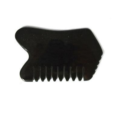 Nefrita verde escuro Face Corpo Pedra de jade Guasha Massager Board para cuidados de saúde pessoal e SPA Acupuntura Massage Tool