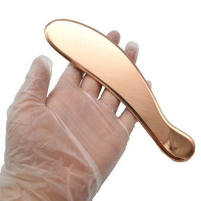 Guasha de cobre Fisioterapia Quiropraxia IAS TM Ferramentas Gua Sha de metal em cor rosa dourada para mobilização de tecidos moles