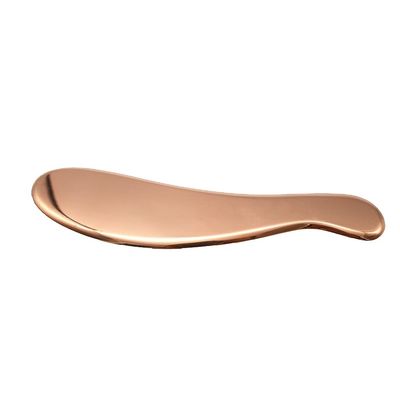Guasha de cobre Fisioterapia Quiropraxia IAS TM Ferramentas Gua Sha de metal em cor rosa dourada para mobilização de tecidos moles