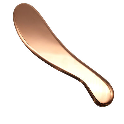 Guasha de cobre Fisioterapia Quiropraxia IAS TM Ferramentas Gua Sha de metal em cor rosa dourada para mobilização de tecidos moles
