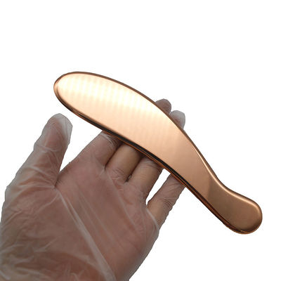Guasha de cobre Fisioterapia Quiropraxia IAS TM Ferramentas Gua Sha de metal em cor rosa dourada para mobilização de tecidos moles