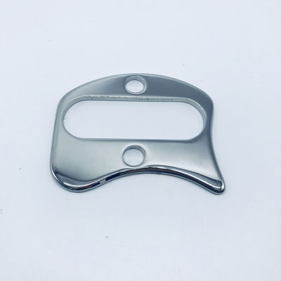 Grade de alimentos aço inoxidável Gua Sha Tabela em forma de Guasha raspagem ferramenta de massagem para massagem facial