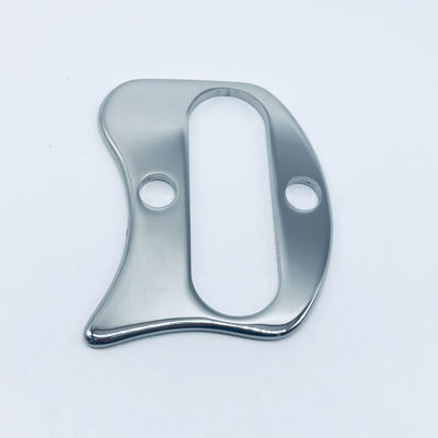 Grade de alimentos aço inoxidável Gua Sha Tabela em forma de Guasha raspagem ferramenta de massagem para massagem facial