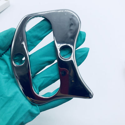 Grade de alimentos aço inoxidável Gua Sha Tabela em forma de Guasha raspagem ferramenta de massagem para massagem facial