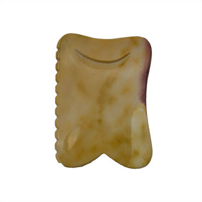 Ferramentas de massagem corporal de estilo chinês Mookaite para beleza Guasha Pedra de raspagem de rosto Gua Sha Pedra de terapia de massagem Ferramenta final