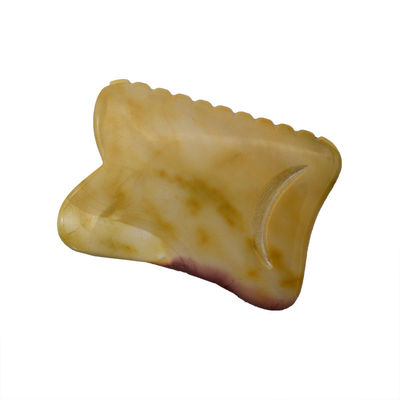 Ferramentas de massagem corporal de estilo chinês Mookaite para beleza Guasha Pedra de raspagem de rosto Gua Sha Pedra de terapia de massagem Ferramenta final