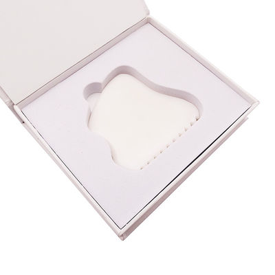 Massagista corporal Pedra Gua Sha de jade branco para massagem facial e do pescoço Melhor escolha