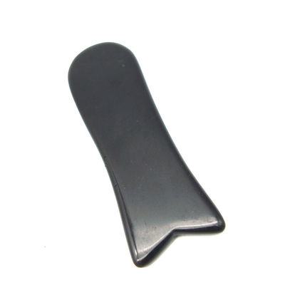 Ferramenta Gua Sha de Obsidiana Preta de 115 mm A solução definitiva antienvelhecimento e rejuvenescimento facial