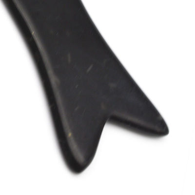 Ferramenta Gua Sha de Obsidiana Preta de 115 mm A solução definitiva antienvelhecimento e rejuvenescimento facial