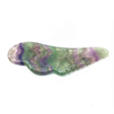 Cuidados com a Saúde do Corpo Massagem JADE Natural Colorido Guasha Fluorito Gua Sha Escrava Máquina de Massagem
