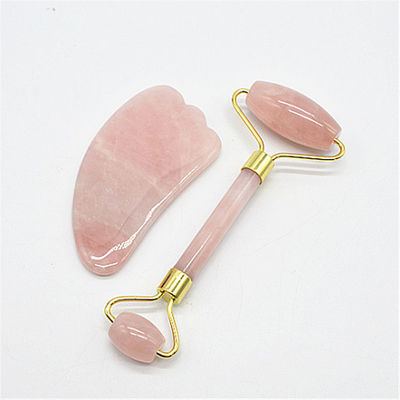 Área de massagem corporal Função musical Gua Sha raspador de pele Jade Quartz Rosa Face Massagista facial com treinamento no local