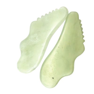 Custom Natural Xiuyn Jade Guasha Ferramenta Pedra raspando Massagem Gua Sha Tabela Para Beleza com Certificado e Logotipo Personalizado