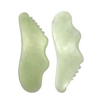 Custom Natural Xiuyn Jade Guasha Ferramenta Pedra raspando Massagem Gua Sha Tabela Para Beleza com Certificado e Logotipo Personalizado