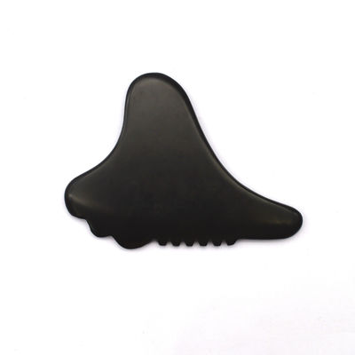 Área de massagem de corpo inteiro Autêntico preto Facial Eco-friendly Gua Sha Tool Massagista facial 105*77mm 114*74mm 2 Pcs AKBS-030