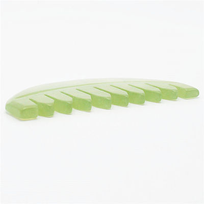 Função Musical 2024 Jade Gua Sha Natural Xiuyan Peite de Cabelo Jade Peites Ferramentas de Cuidados da Pele ABK-90 para Amantes da Cuidados da Pele
