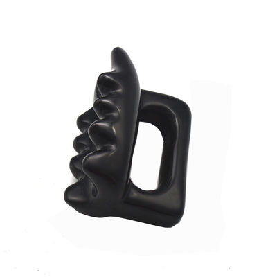 OEM ODM Melhor massagista facial para cuidados pessoais Beauty Gua Sha Tool Natural Black Bian Stone Guasha Brush Body Massager