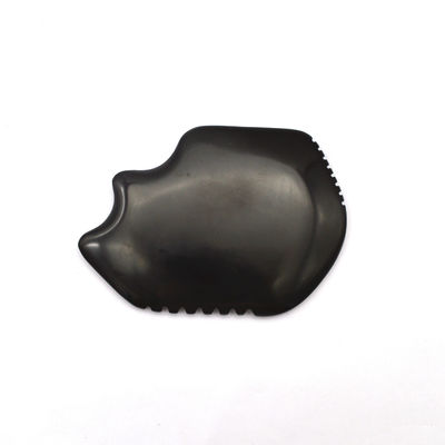 Massagem de Gua Sha Negro Massagem Facial de Pedra Bian para terapeutas