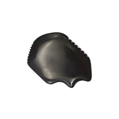 Massagem de Gua Sha Negro Massagem Facial de Pedra Bian para terapeutas