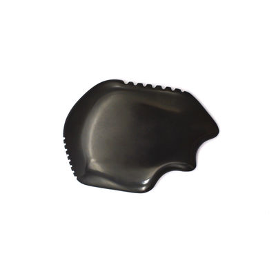 Massagem de Gua Sha Negro Massagem Facial de Pedra Bian para terapeutas