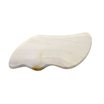 7.5*6.5cm Agate Cinza Natural Gua Sha Ferramentas Para Escrava Massagem Massagista Propriedades