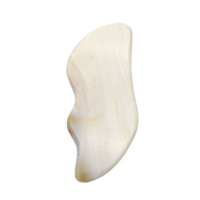 7.5*6.5cm Agate Cinza Natural Gua Sha Ferramentas Para Escrava Massagem Massagista Propriedades