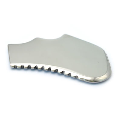 Massagista Ferro Inoxidável Gua Sha Massagem Ferramentas para Rosto e Corpo 304L grau médico