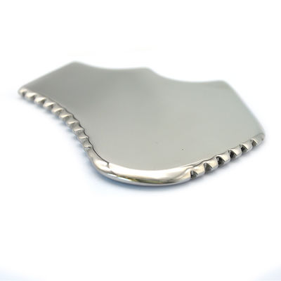 Massagista Ferro Inoxidável Gua Sha Massagem Ferramentas para Rosto e Corpo 304L grau médico