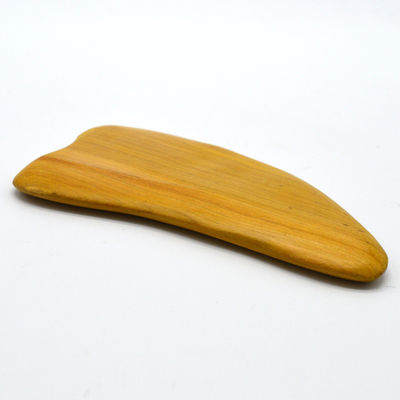 Ferramenta de Gua Sha de Madeira Natural para Escrava Facial Massagem Manual de Controle com fio Massagista Facial Escrava de Tabuleiro de Madeira