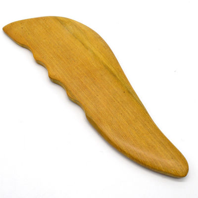 Ferramenta de Gua Sha de Madeira Natural para Escrava Facial Massagem Manual de Controle com fio Massagista Facial Escrava de Tabuleiro de Madeira