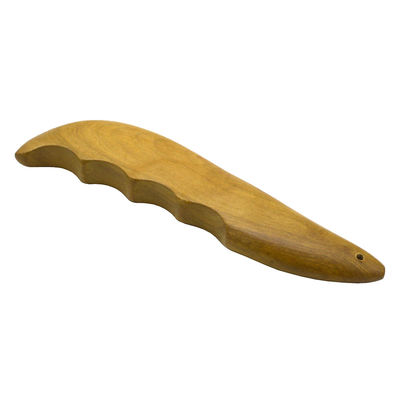 Série de massagista de madeira perfumada Gua Sha Board para madeira natural Guasha Scraper Board Borda lisa para o rosto