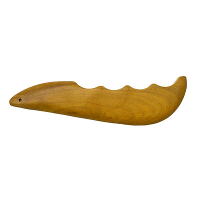 Série de massagista de madeira perfumada Gua Sha Board para madeira natural Guasha Scraper Board Borda lisa para o rosto