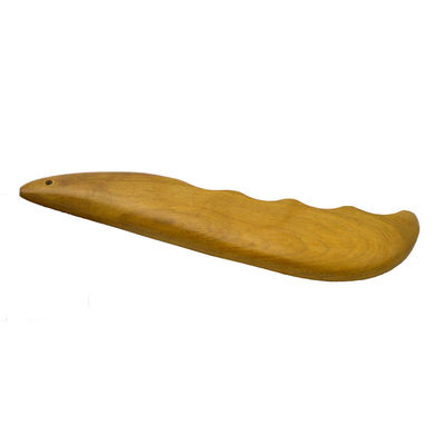 Série de massagista de madeira perfumada Gua Sha Board para madeira natural Guasha Scraper Board Borda lisa para o rosto