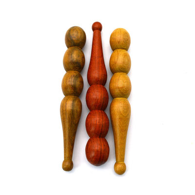 Propriedades Massagista Massagem de acupressão manual de madeira ferramenta de reflexologia facial para relaxamento de tecidos profundos