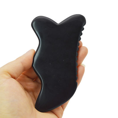 2024 Ferramenta de massagem Gua Sha portátil exclusiva de 7 bordas Gua Sha Bian Pedra Gua Sha Ferramenta facial Função cabeça Massagista de saúde