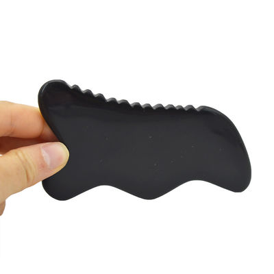 2024 Ferramenta de massagem Gua Sha portátil exclusiva de 7 bordas Gua Sha Bian Pedra Gua Sha Ferramenta facial Função cabeça Massagista de saúde