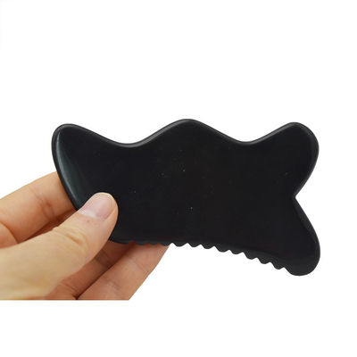 2024 Ferramenta de massagem Gua Sha portátil exclusiva de 7 bordas Gua Sha Bian Pedra Gua Sha Ferramenta facial Função cabeça Massagista de saúde