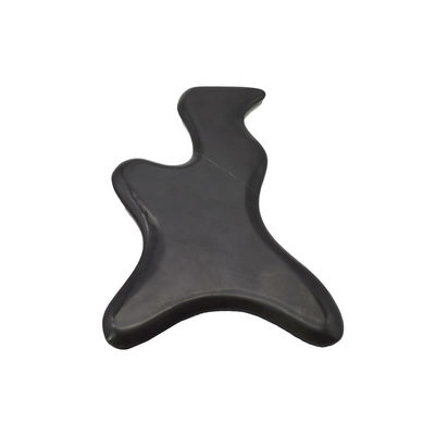 Pedra Bian Grande Negro Gua Sha Drenagem Linfática Ferramenta de massagem para pescoço costas ombro cintura glúteos Terapia corporal Ferramentas de massagem