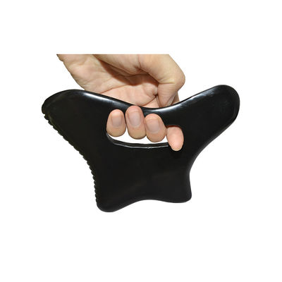 Massagista corporal com 2024 Pedras Bian Preto Grande Tamanho Pedras Gua Sha e Tamanho do Produto 165*140*50mm
