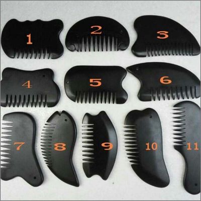 Natural Bian Stone Comb Mode No akbhr-040 A adição perfeita à sua rotina de cuidados com o cabelo
