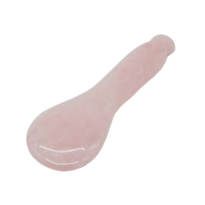 2024 Produtos de tendência Rosa Quartz Stick Stone Gua Sha Pen para Olhos e Rosto Natural Jade Cuidados de Saúde